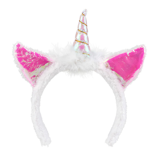 Unicorn Tiara Holografisch 32cm