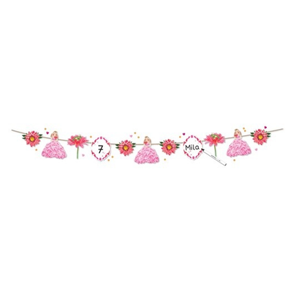 Prinses Slinger Groen Roze 3,6m