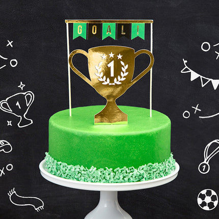 Caketopper Goal 20cm 2st