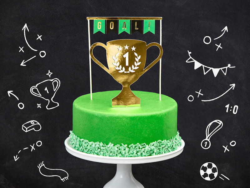 Caketopper Goal 20cm 2st