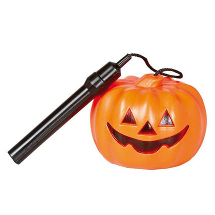 Halloween Pompoen Lampion met Licht 10cm