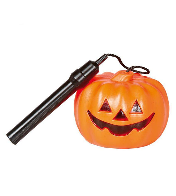 Halloween Pompoen Lampion met Licht 10cm