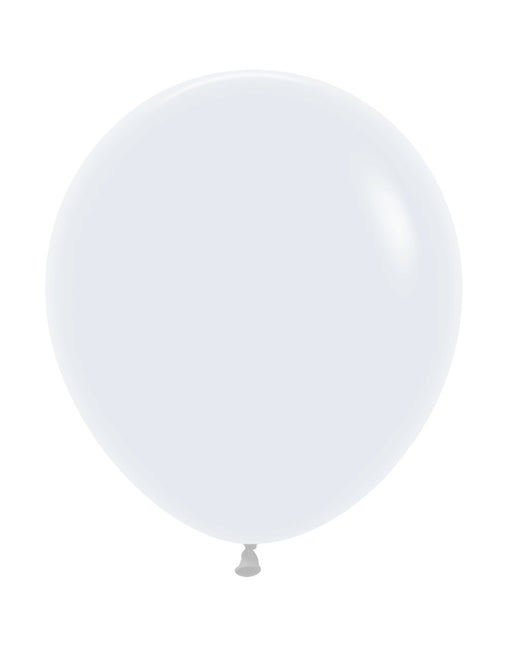 Ballonnen White 45cm 25st