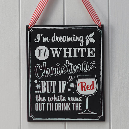 Hangbord Kerst 21,5cm