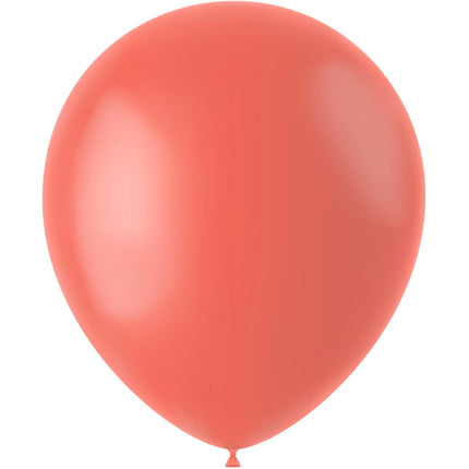 Oranje Ballonnen Fresh Cantaloupe 33cm 50st