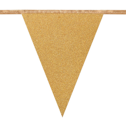 Gouden Slinger Glitter Papier 6m