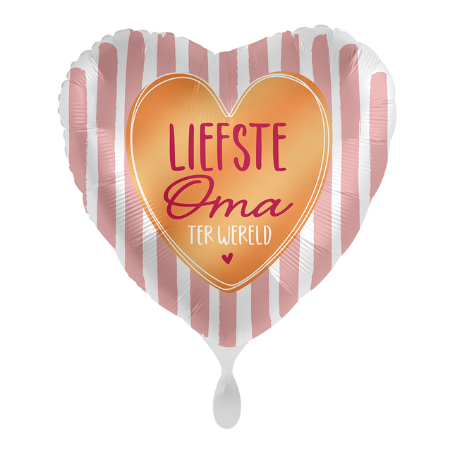 Helium Ballon Liefste Oma ter wereld