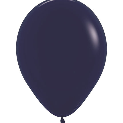 Ballonnen Navy Blue 25cm 100st