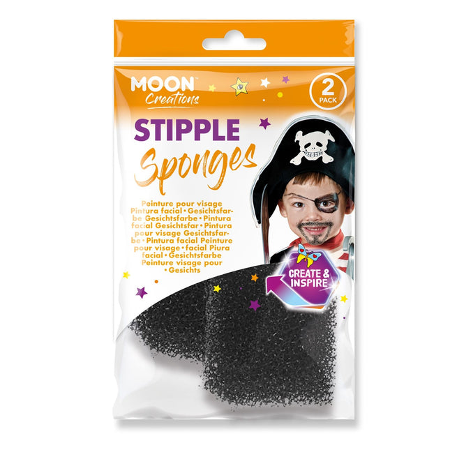 Moon Creations Stipple Sponge 2 Pack