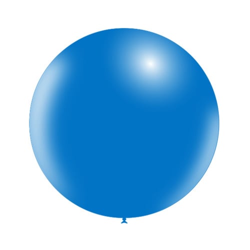 Blauwe Reuze Ballon 60cm