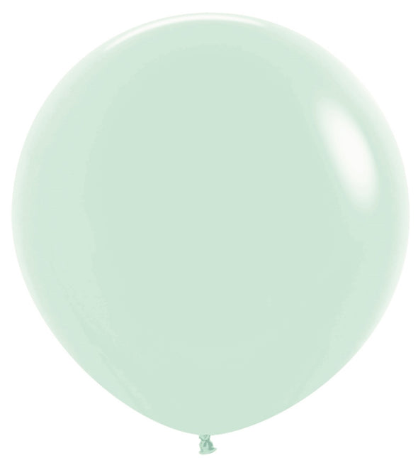 Ballonnen Pastel Matte Green 91cm 10st