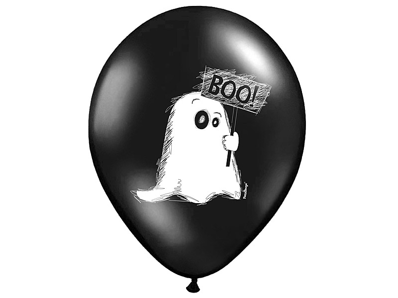 Halloween Ballonnen Boo! 30cm 6st