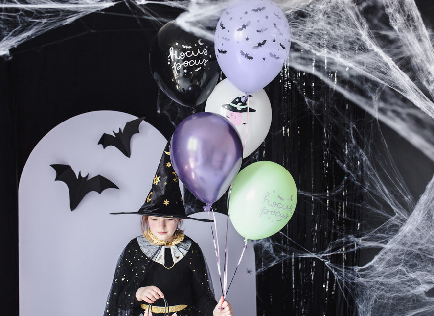 Halloween Ballonnen Hocus Pocus 30cm 6st