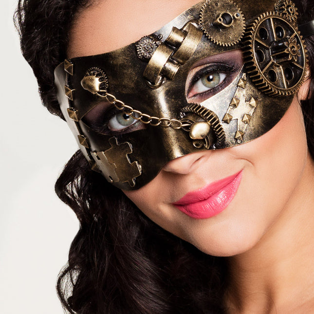 Oogmasker Steampunk