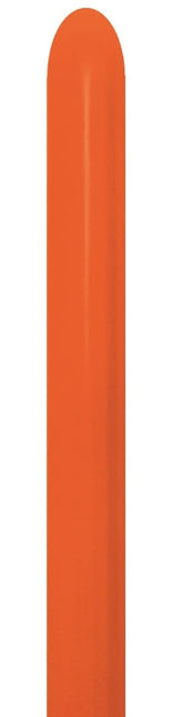 Modelleerballonnen Orange 5cm 152cm 50st