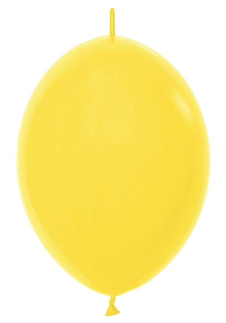 Ballonnen Yellow 30cm 50st