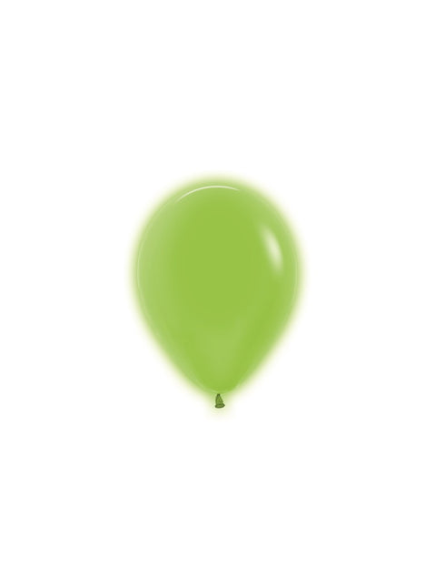 Ballonnen Neon Green 12cm 50st