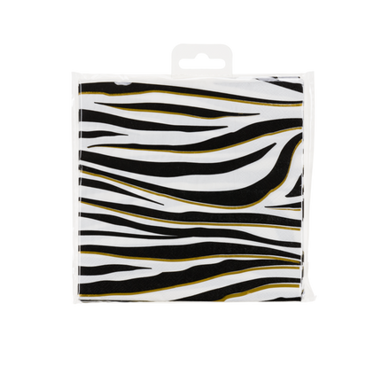 Zebra Servetten 16cm 16st