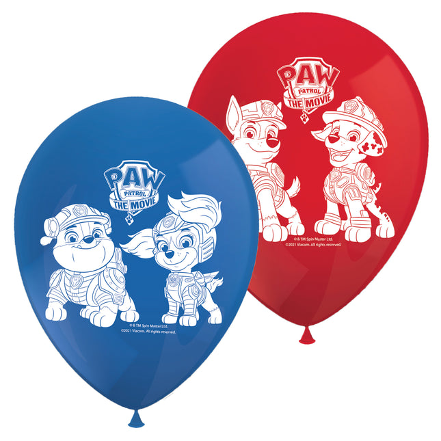 Paw Patrol Ballonnen 8st