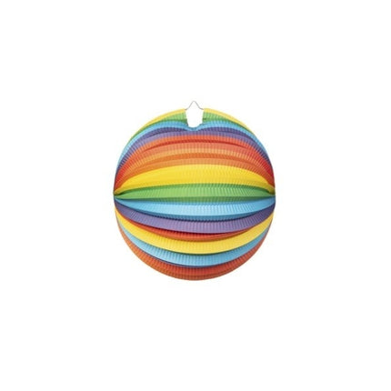 Lampion Regenboog 25cm