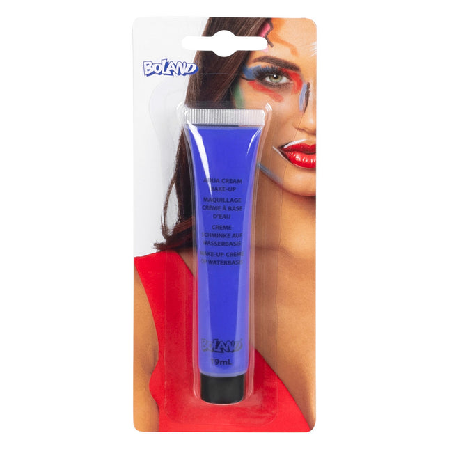 Schmink Waterbasis Blauw 19ml