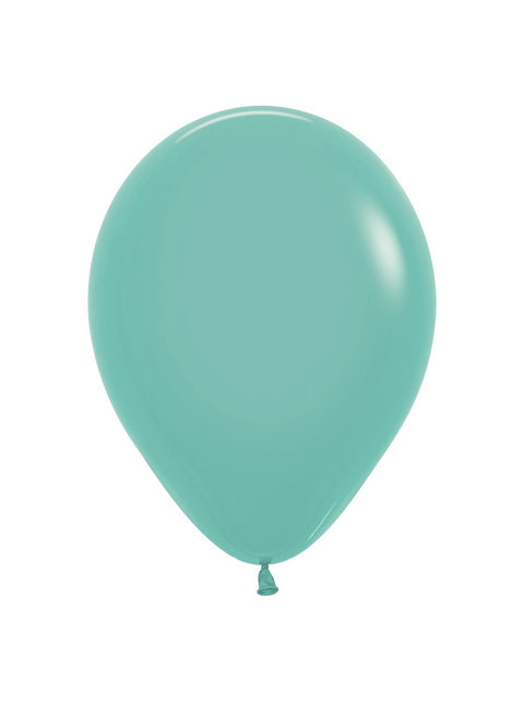 Ballonnen Aquamarine 23cm 50st