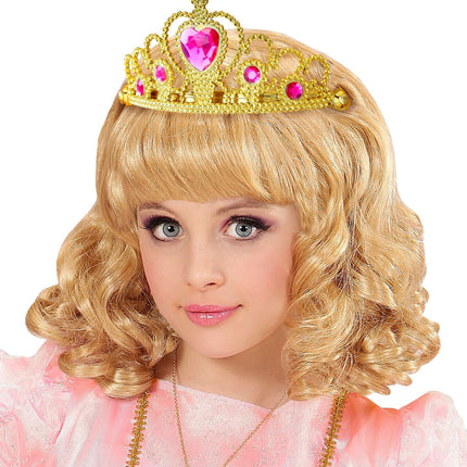 Goud Roze Tiara