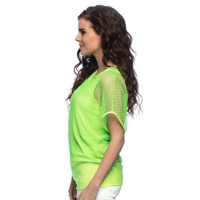 Visnet Shirt Groen Dames M/L