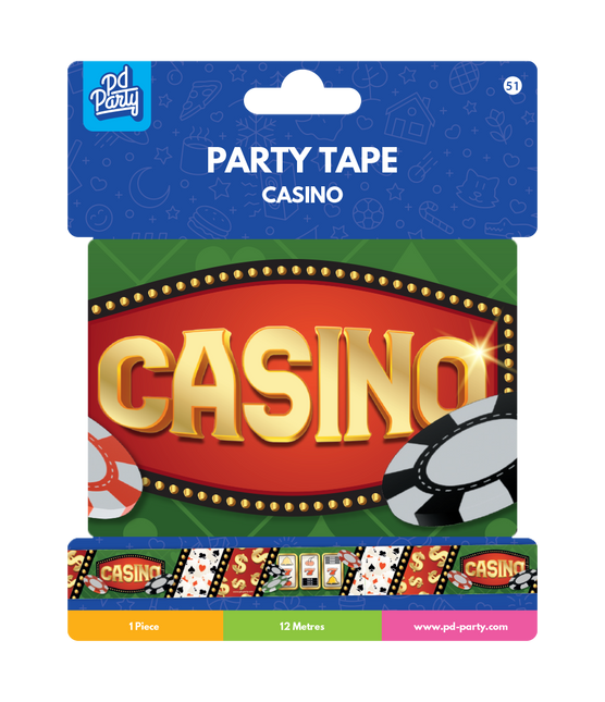 Party Tape Casino 1,2m