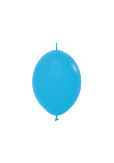 Ballonnen Blue 15cm 50st