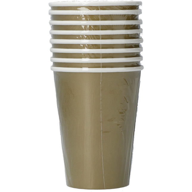 Gouden Bekers Karton 350ml 8st