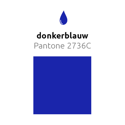 Donkerblauwe Reuze Ballon XL 91cm