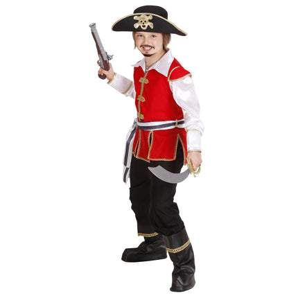 Piratenpak Wit Zwart Jongen