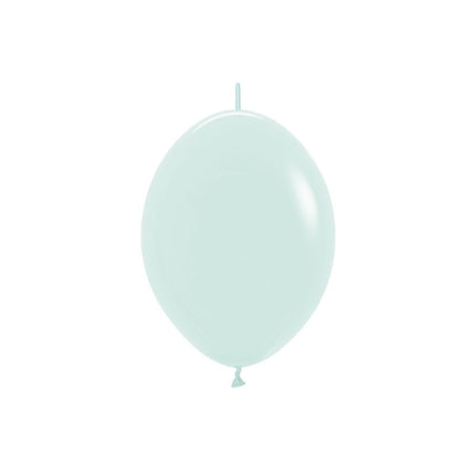 Ballonnen Pastel Matte Green 15cm 50st