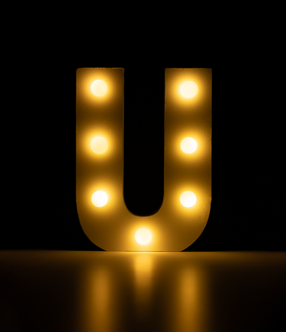 U Licht Letter 16,5cm