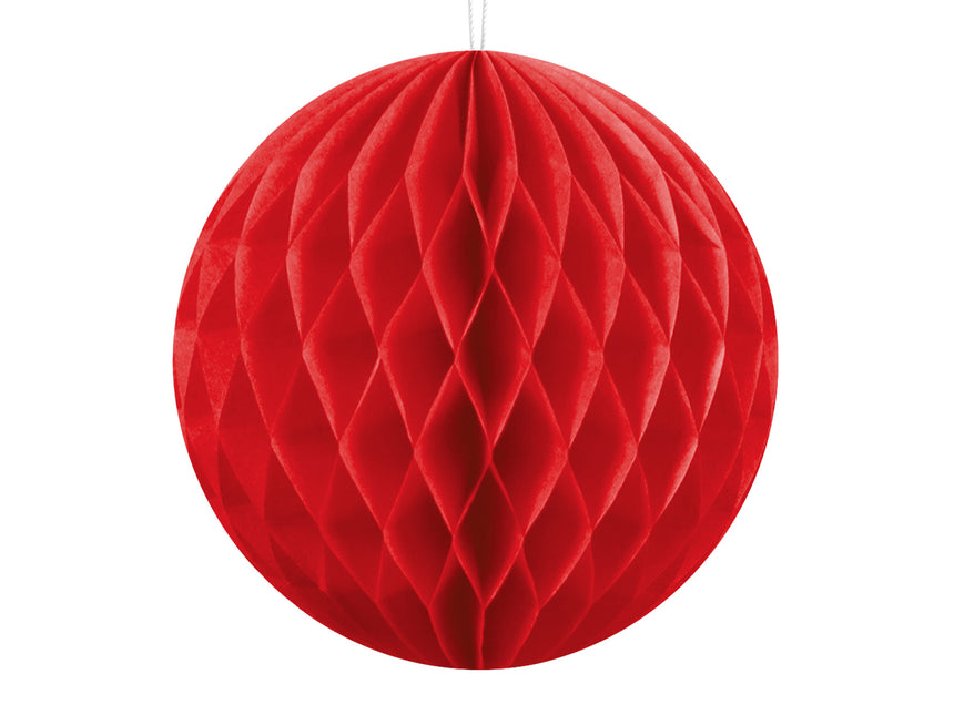 Honeycomb Bal Rood 10cm