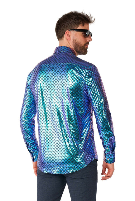 Zeemeermin Disco Overhemd Heren OppoSuits