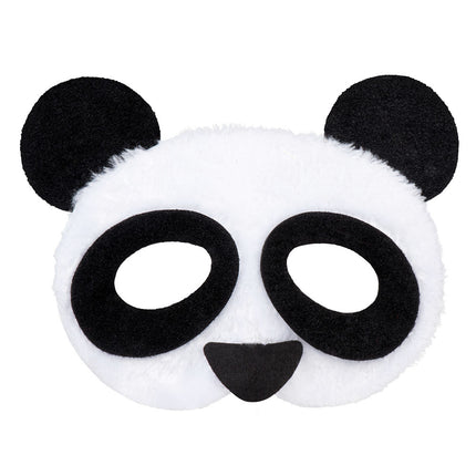 Pluchen Halfmasker Panda