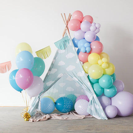 Ballonnen Confetti Gekleurd 33cm 6st