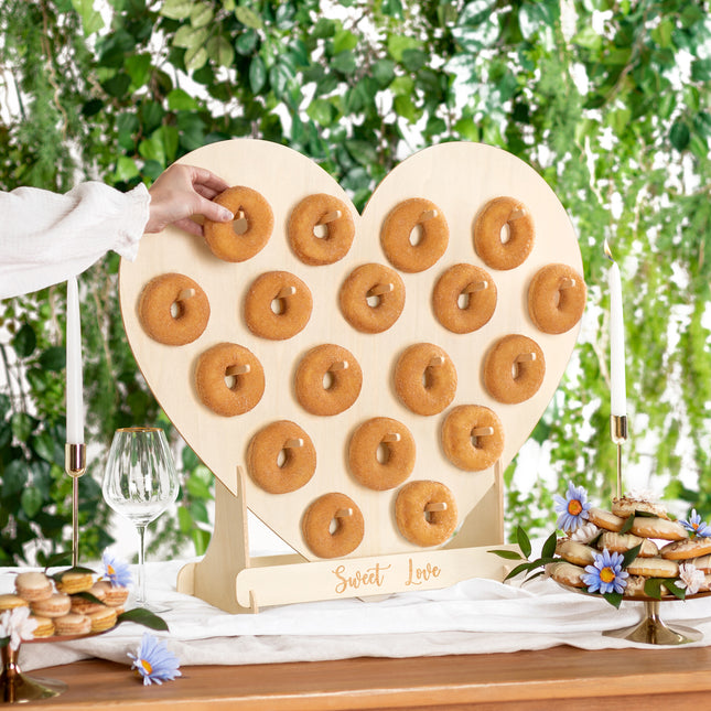 Donut Wall Hout 65x59cm