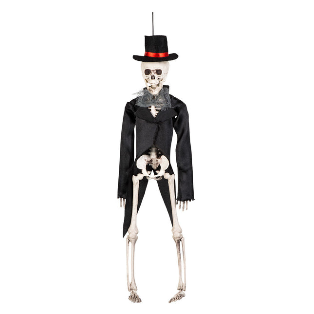 Halloween Skelet Bruidegom 43cm