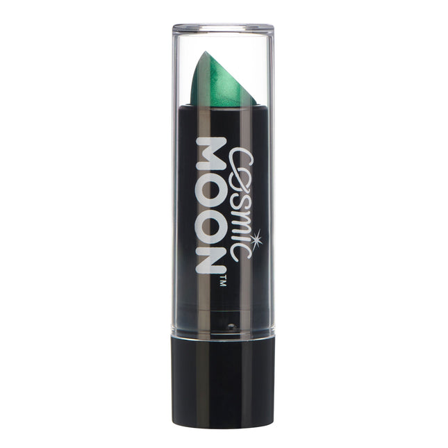 Cosmic Moon Metallic Lipstick Green 4.2g