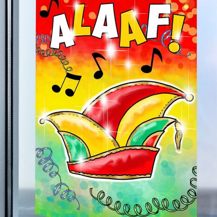 Raamsticker Alaaf 25cm