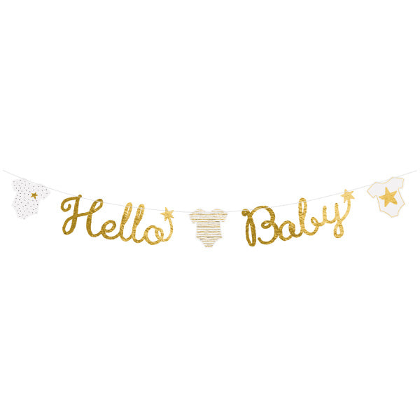 Letter Banner Hello Baby 1,6m