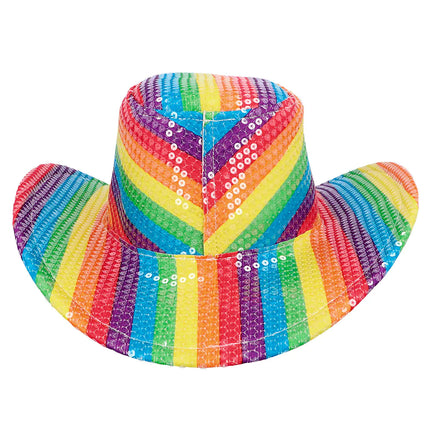 Hoed Regenboog Cowboy