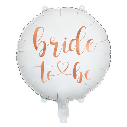 Helium Ballon Bride To Be Leeg 45cm