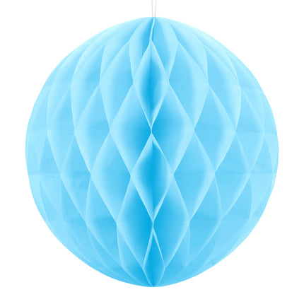 Honeycomb Bal Lichtblauw 30cm