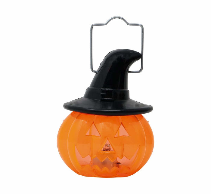 Halloween Hangdecoratie Pompoen Met Licht 8cm