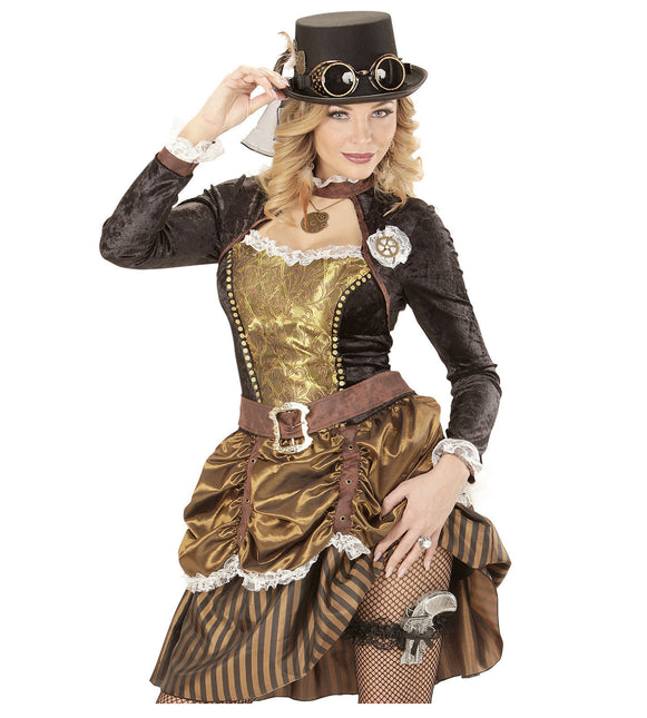 Hoed Steampunk Bril