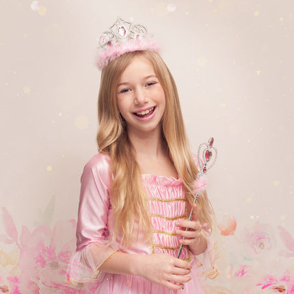 Roze Prinsessen Haarband